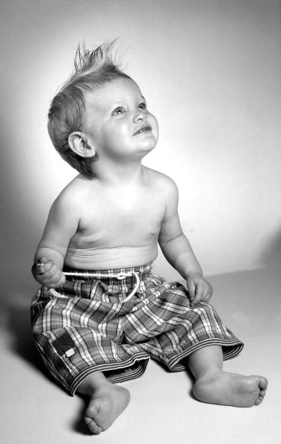 Cute smile stock photography