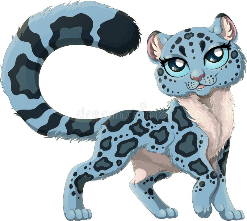 Snow Leopard Clipart Anime Baby  Anime Cat With Wings  Free Transparent  PNG Clipart Images Download