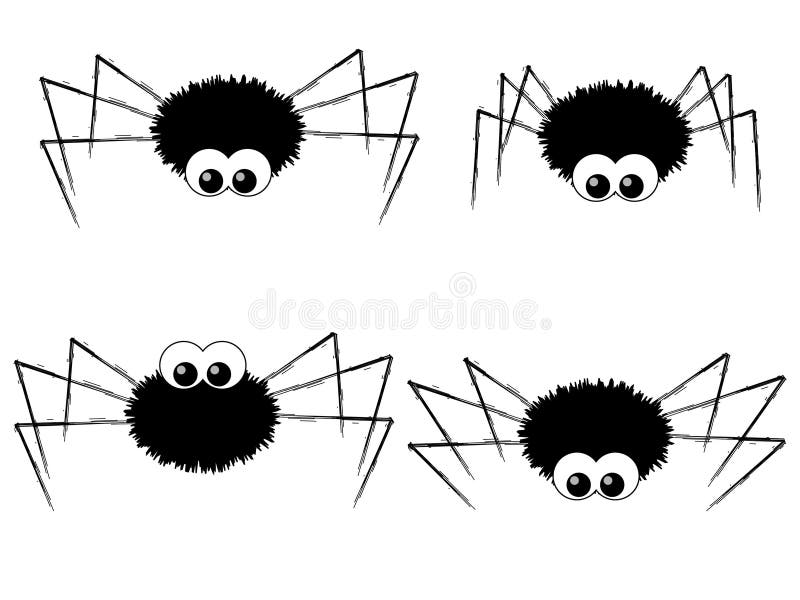 Cute spiders