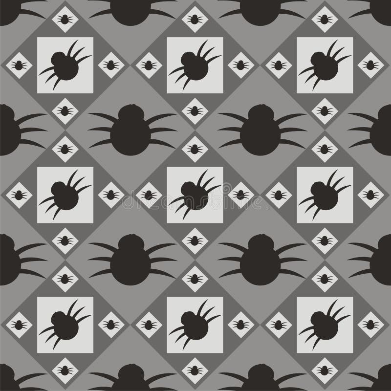 Cute spiders pattern