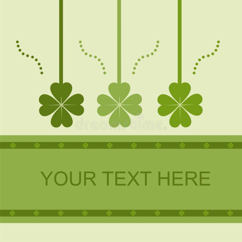 Cute st. patrick s day card