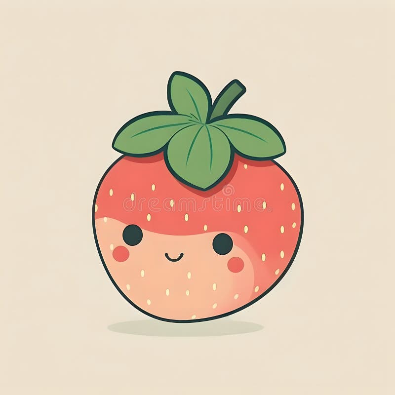Strawberry hand drawn sketch isolated. Bright berry. Outline vector  illustration ~ Clip Art #150931923