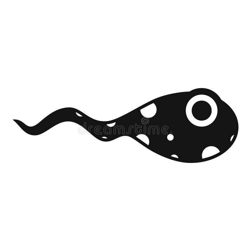 Cute tadpole character swimming with big eye simple style black and white image. Tadpole cute vectors