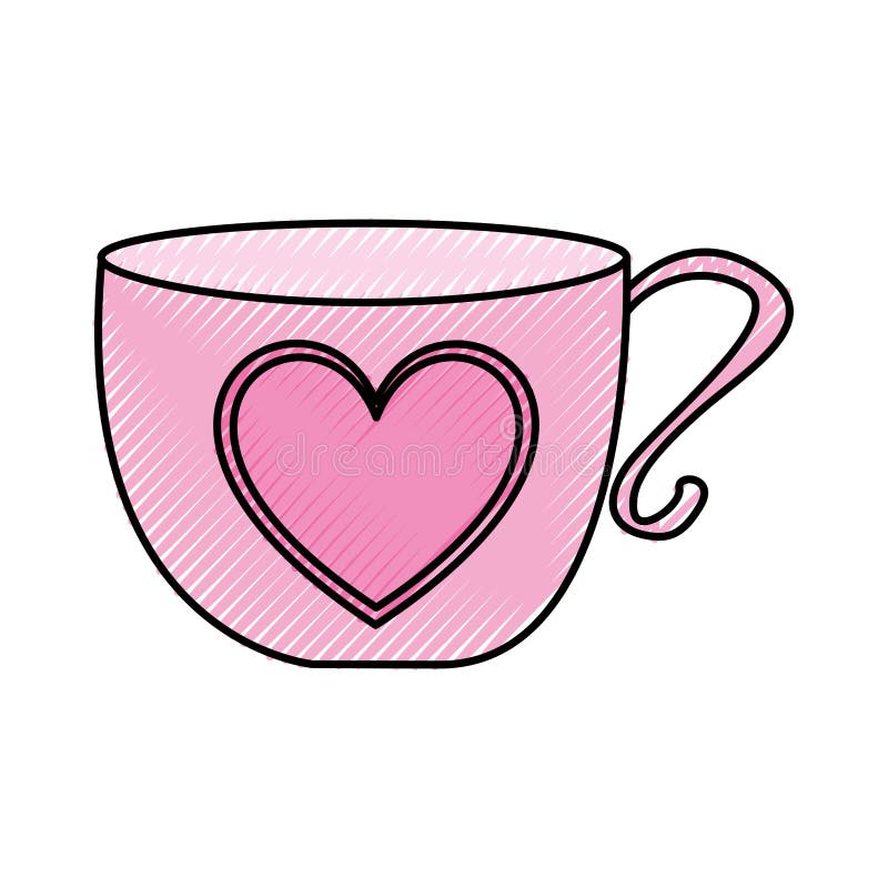 Cute tea cup icon stock vector. Illustration of pastry 92994165