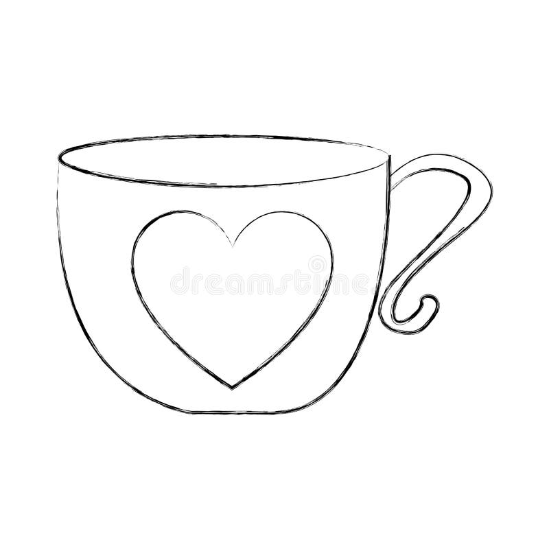 Cute tea cup icon stock vector. Illustration of delicious 92994430
