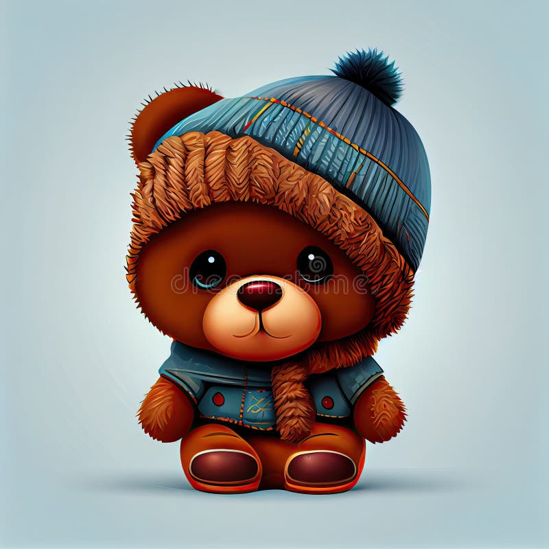 Teddy Bear Sweater Stock Illustrations – 500 Teddy Bear Sweater Stock ...