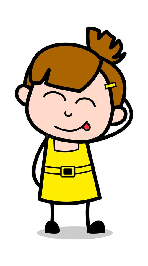 Naughty - Cute Girl Cartoon Character Vector Illustration Stock Illustration - Illustration of pretty, guilt: 148445279 Naughty - Cute Girl Cartoon Character Vector Illustration Stock Illustration - Illustration of pretty, guilt: 148445279