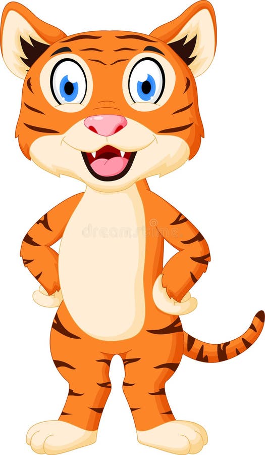 Cute Tiger Cartoon Standing Stock Vector - Illustration of beast, banner: 61346826 Cute Tiger Cartoon Standing Stock Vector - Illustration of beast, banner: 61346826