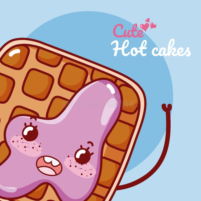 Cute toast kawaii cartoon stock vector. Illustration of symbol - 111436574
