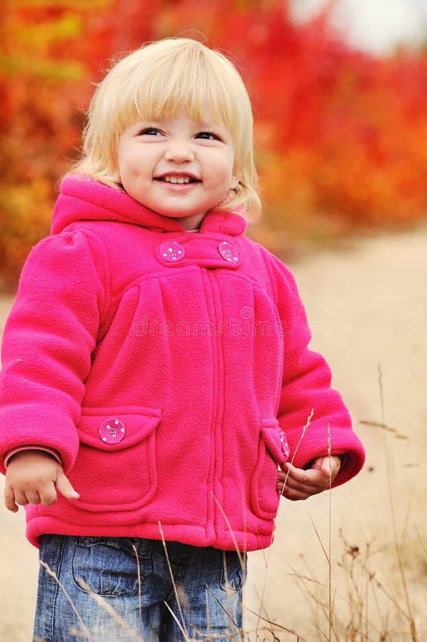 Cute toddler stock image. Image of leaf, family, portrait - 30148279