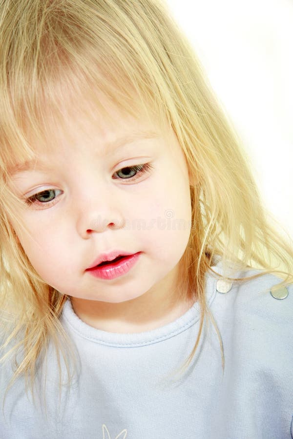 Cute toddler girl portrait