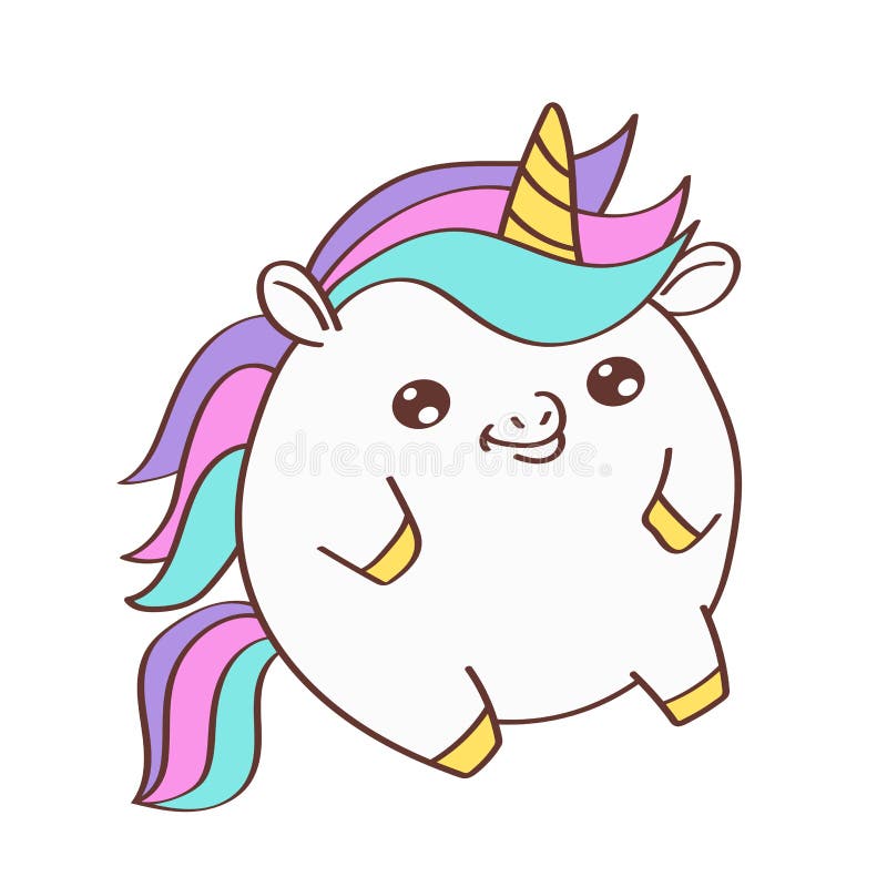 Cute Unicorn Clipart for Kids Holidays and Goods. Happy Clip Art ...