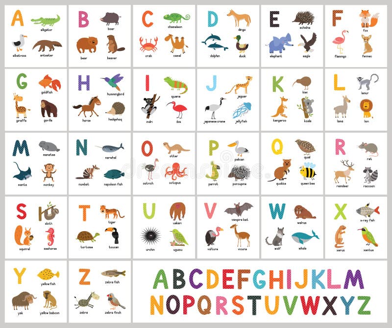 letter h words educational set with cartoon characters 7048127