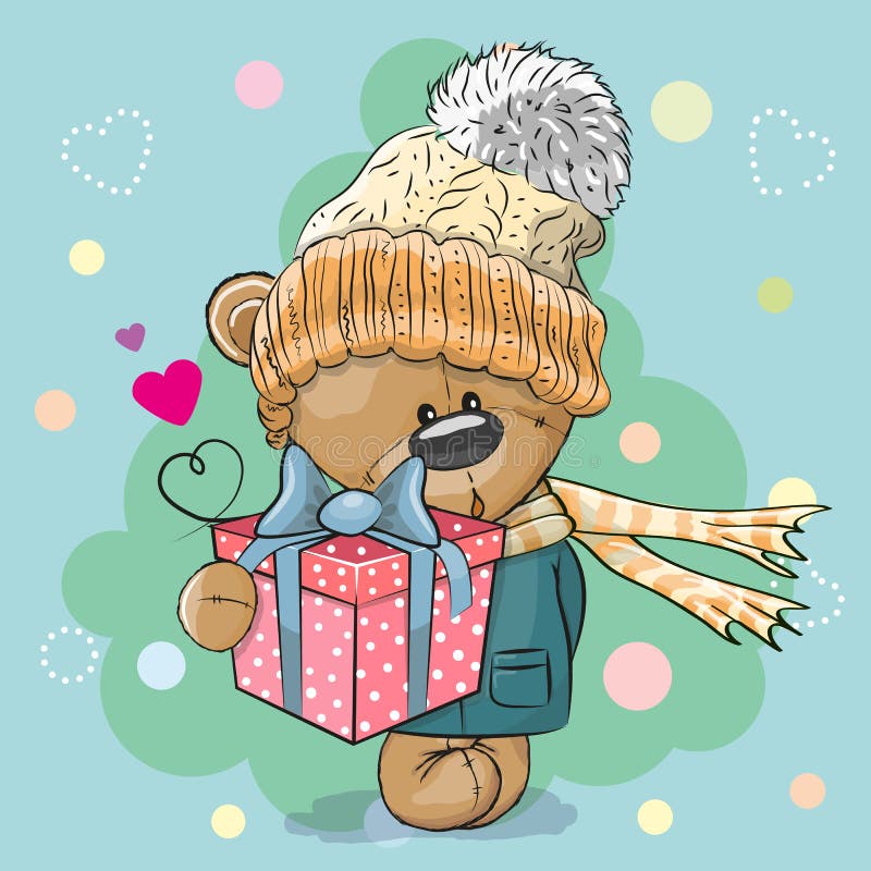 Cute winter illustration stock illustration