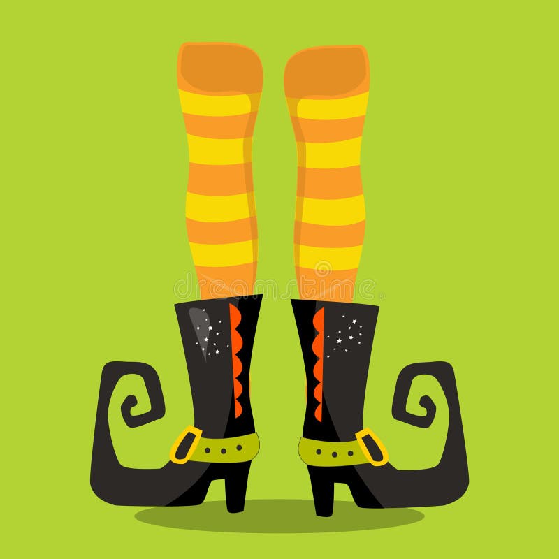 An Orange Socks Vector Or Color Illustration Stock Vector