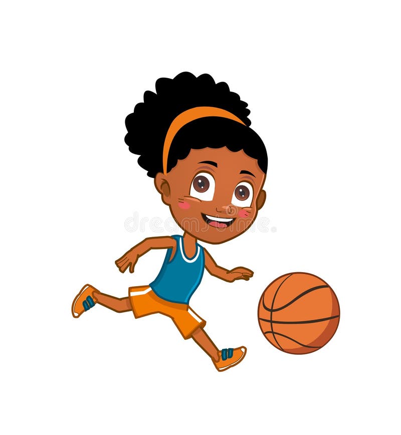 Sports Outline Clipart-cute boy bouncing a basketball with one hand black  outline clipa