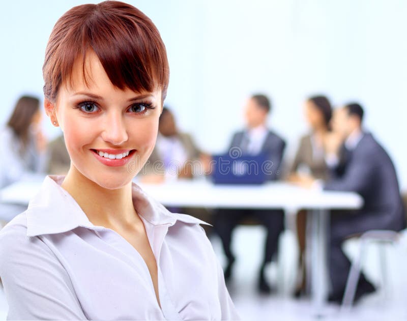 Cute young busines royalty free stock photos Cute young busines royalty free stock photos
