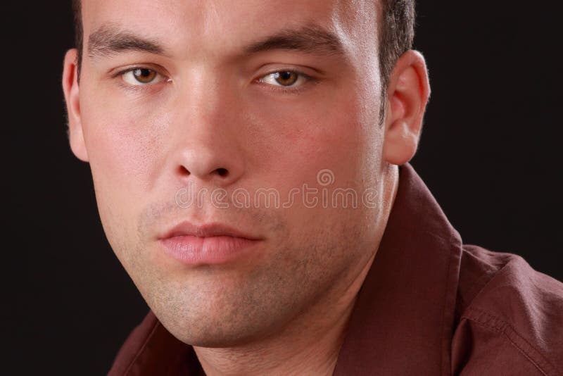 Cute young man stock photo. Image of cute, young, portrait 15857178