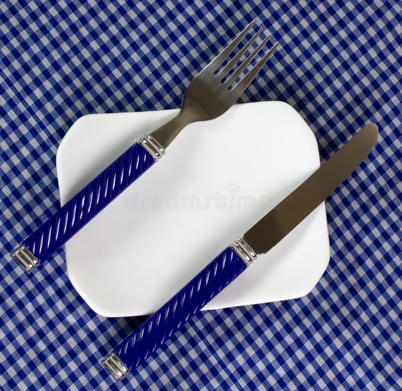 Cutlery on a dining table stock image. Image of meal, serving 6316143