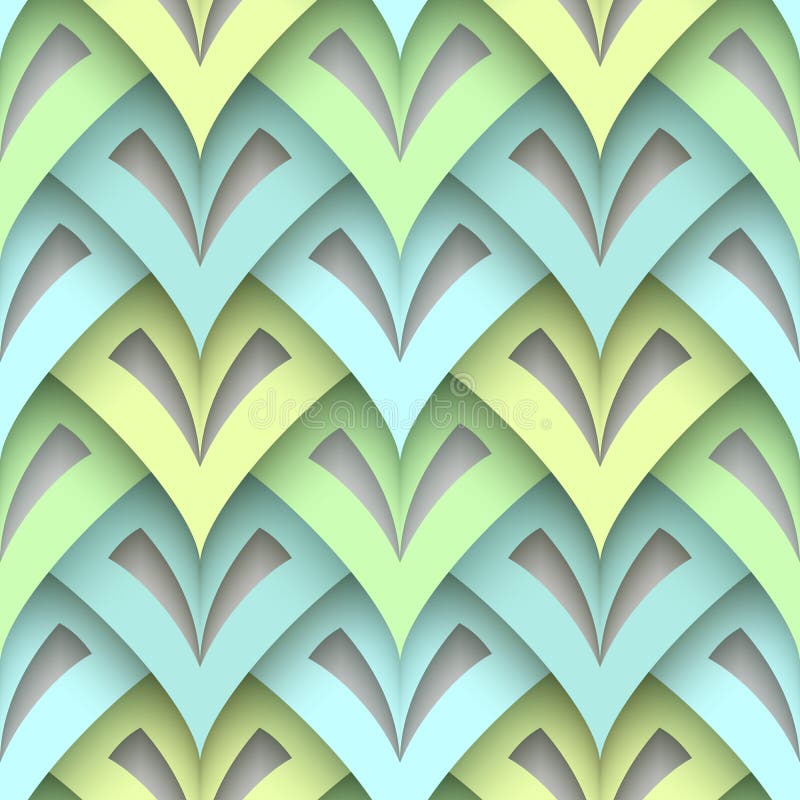 Cutout Paper Texture, Seamless Pattern Stock Vector Illustration of