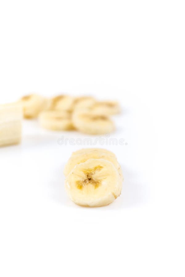 Banana without peel stock image. Image of ripe, isolated 109662955