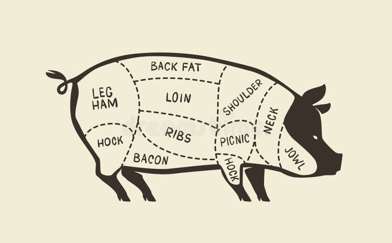 Pig Cut Chart