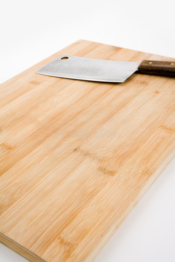 Cutting Board and Kitchen Knife Stock Photo Image of cutting, knife