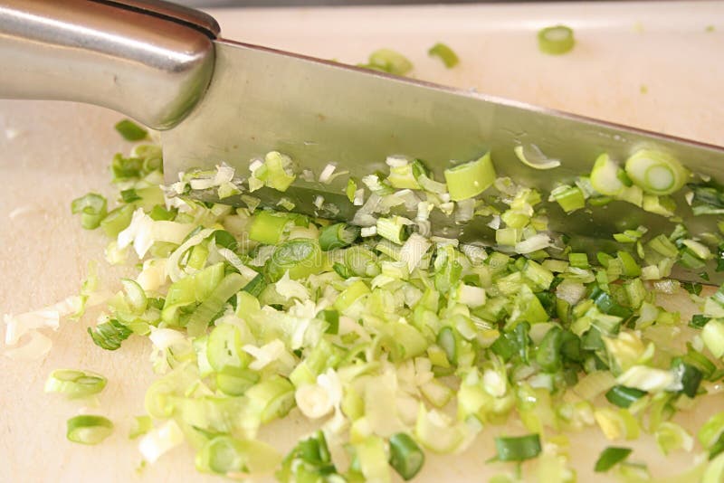 Cutting Chives stock photo. Image of clipping, closeup 1946042