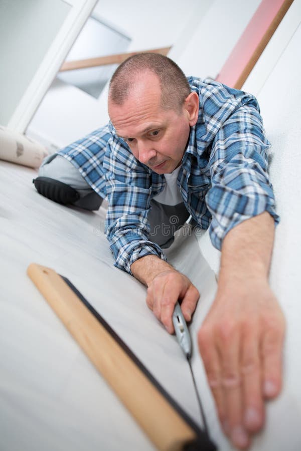 Cutting corner floor stock image. Image of labor, replace 99255043