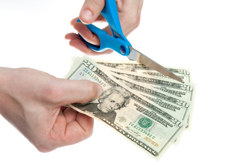 Cutting Costs stock photo. Image of economize, reduce 10284210