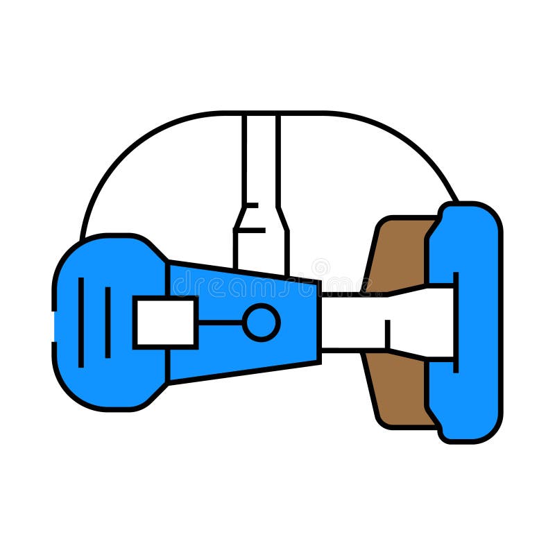 Cutting edge design tech enthusiast icon color illustration vector illustration