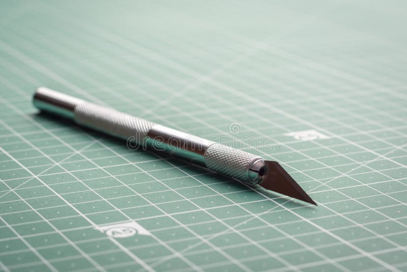 Cutting knife stock image. Image of cutting, stationery 262615603