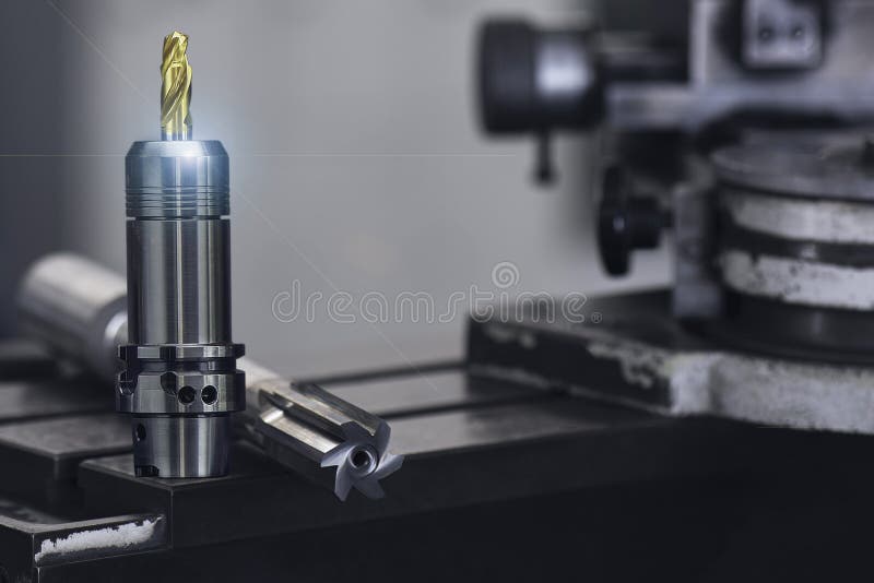 Cutting Tool Drill Coating Titanium Nitride in Collet Holder and Reamer