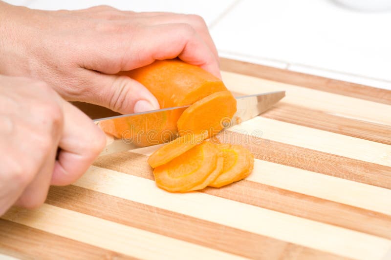 Cutting vegetables stock photo. Image of dinner, ingredient 7450152