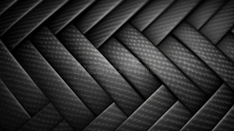 Cuttingedge carbon fiber texture for a modern tech background stock illustration