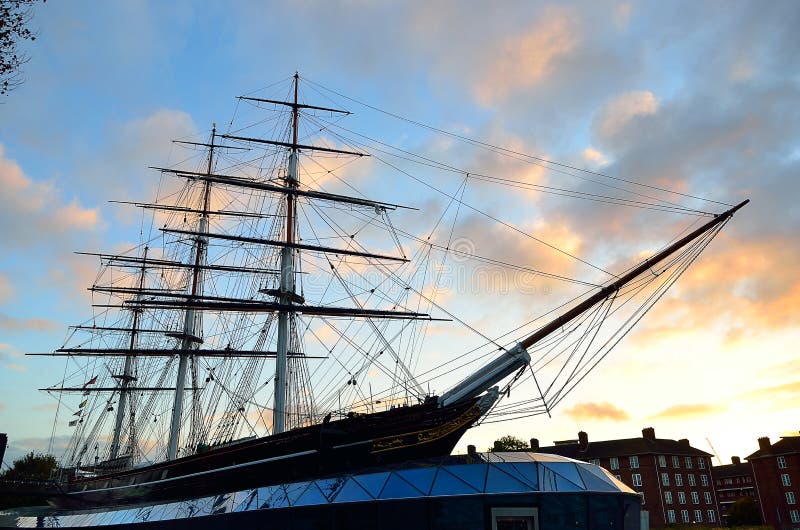 Cutty Sark Greenwich London Uk Editorial Photo Image Of British Europe 80549506