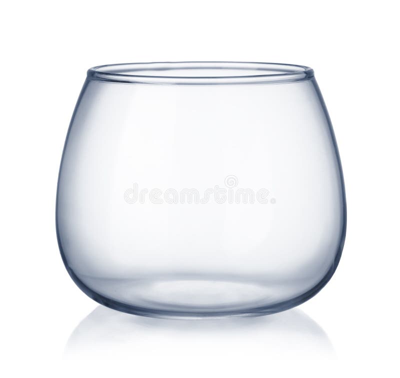 Cuvette en verre vide photos libres de droits Cuvette en verre vide photos libres de droits
