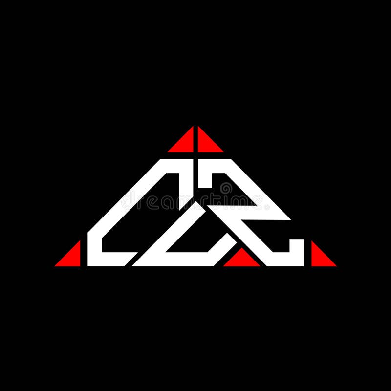 CUZ letter logo creative design with vector graphic, CUZ simple and modern logo in triangle shape. Cuz minimalist vectors
