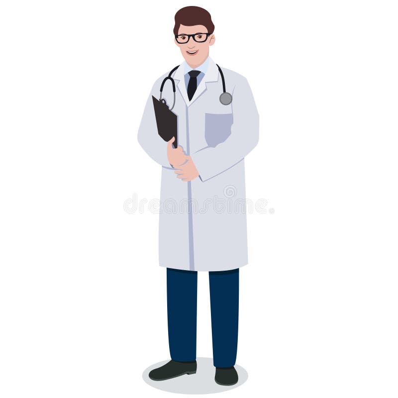Cuídese con una carpeta y un estetoscopio Ejemplo aislado en el fondo blanco Imagen del vector libre illustration Cuídese con una carpeta y un estetoscopio Ejemplo aislado en el fondo blanco Imagen del vector libre illustration