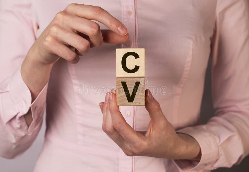 Cv Acronym Stock Photos Free & RoyaltyFree Stock Photos from Dreamstime