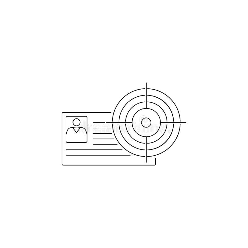 Cv in het gezichtspictogram Element van hoofd de jachtpictogram Het grafische ontwerp van de premiekwaliteit Tekens, de inzamelin vector illustratie Cv in het gezichtspictogram Element van hoofd de jachtpictogram Het grafische ontwerp van de premiekwaliteit Tekens, de inzamelin vector illustratie
