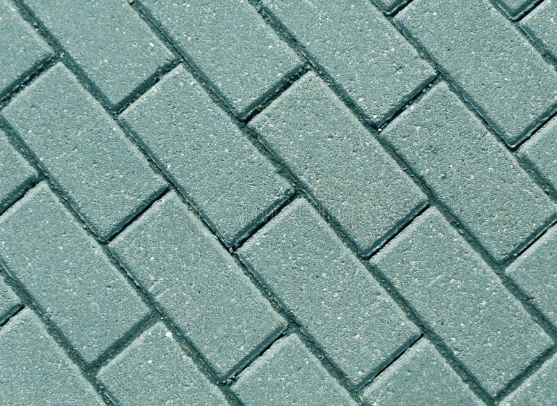 Cyan koloru brukowa bruku zakończenie zdjęcia royalty free Cyan koloru brukowa bruku zakończenie zdjęcia royalty free