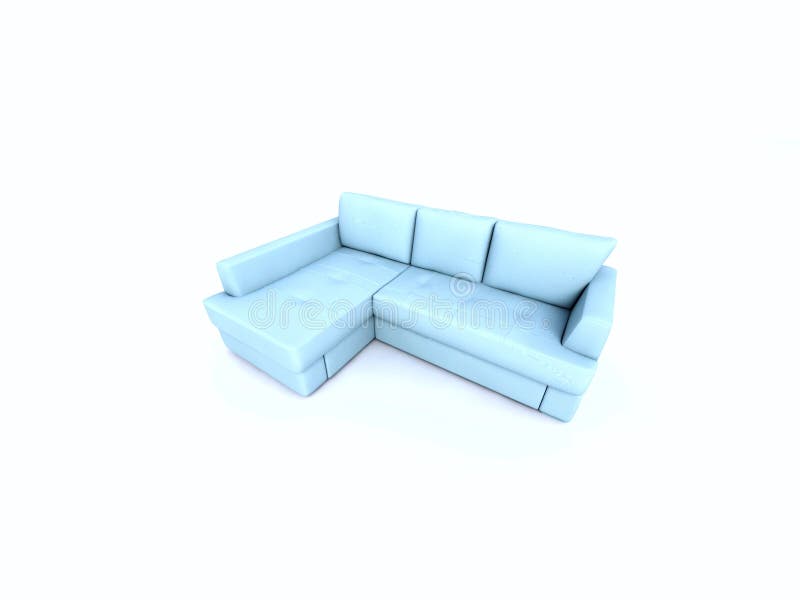 Cyan sofa