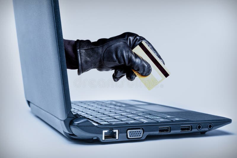 Cyber Crime Concept royalty free stock image