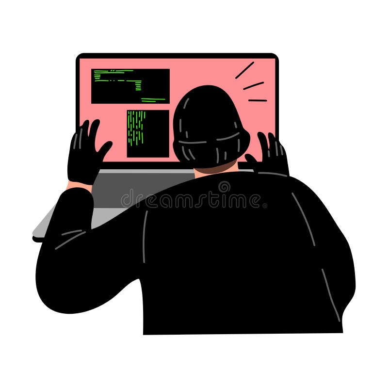 Secret user. Хакер с ноутбуком рисунок. Хакер шпион. Cyber Hack Thief money.