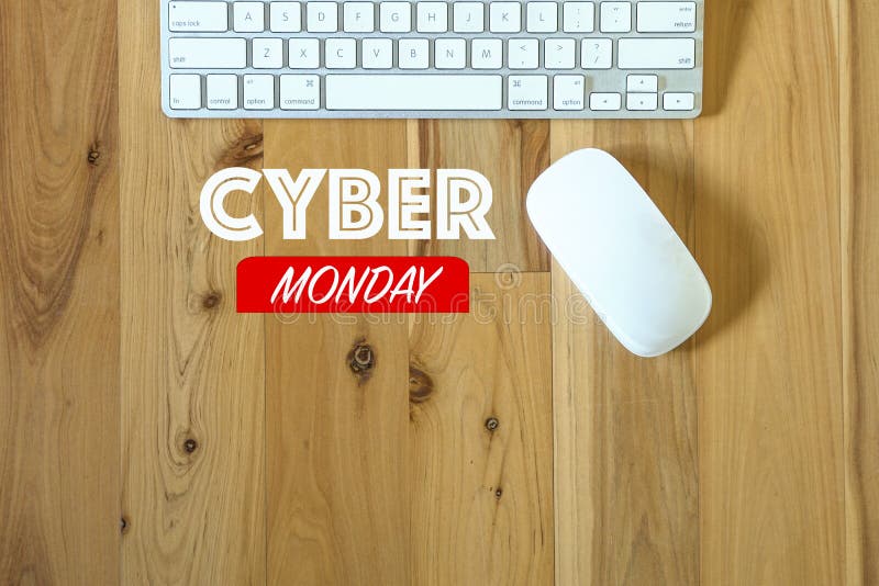 Cyber Monday stock image. Image of shop, mouse, message 260232749