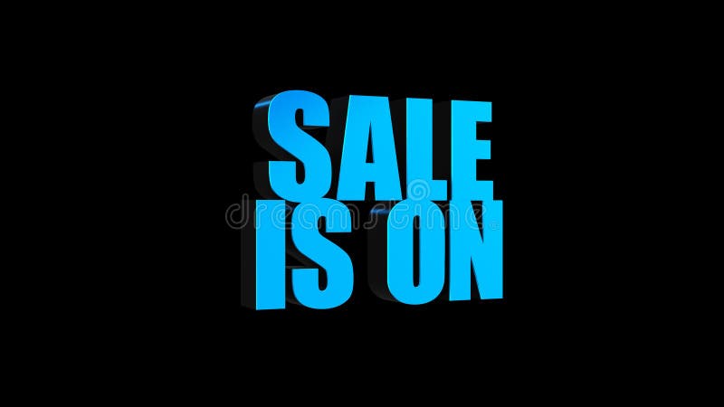 Cyber Monday Sale text animation With Alpha Matte. "Cyber Monday" text smoothly transitions by rotating into inviting message "Sale Is On". This stock image is a perfect addition to your promotional content, adding a dynamic and festive touch to your Cyber Monday campaigns. This image is also has an alpha channel, making it easy to integrate into any background seamlessly.