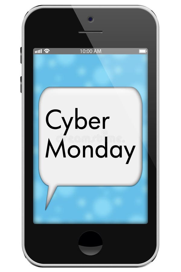 Cyber Monday Sale lizenzfreie abbildung
