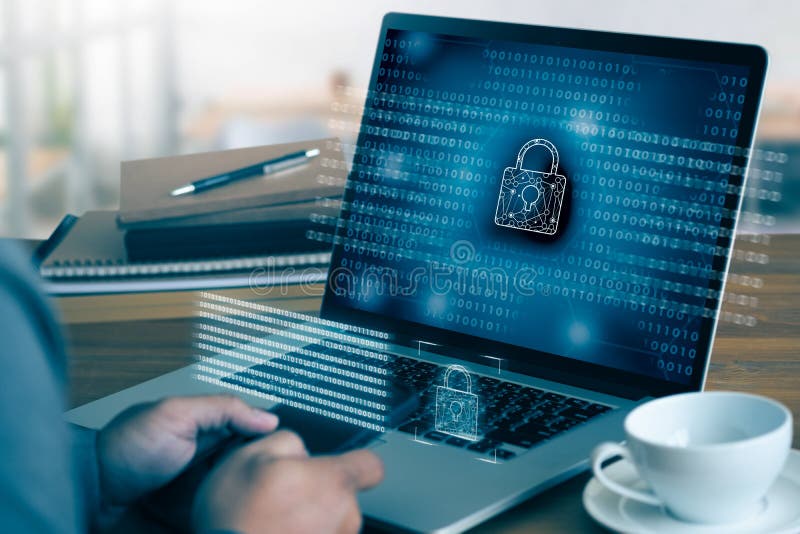 CYBER SECURITY Business Technology Antivirus Alert Protection Security