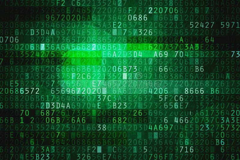 Cyber space royalty free illustration